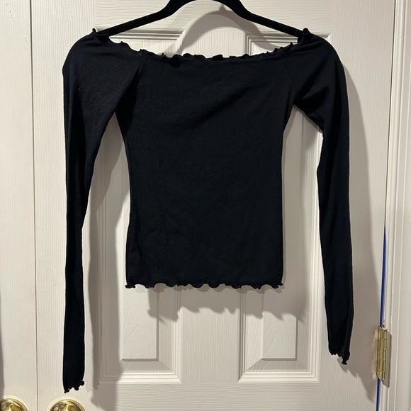 Off-the-Shoulder Cropped Top - Picture 1 of 2